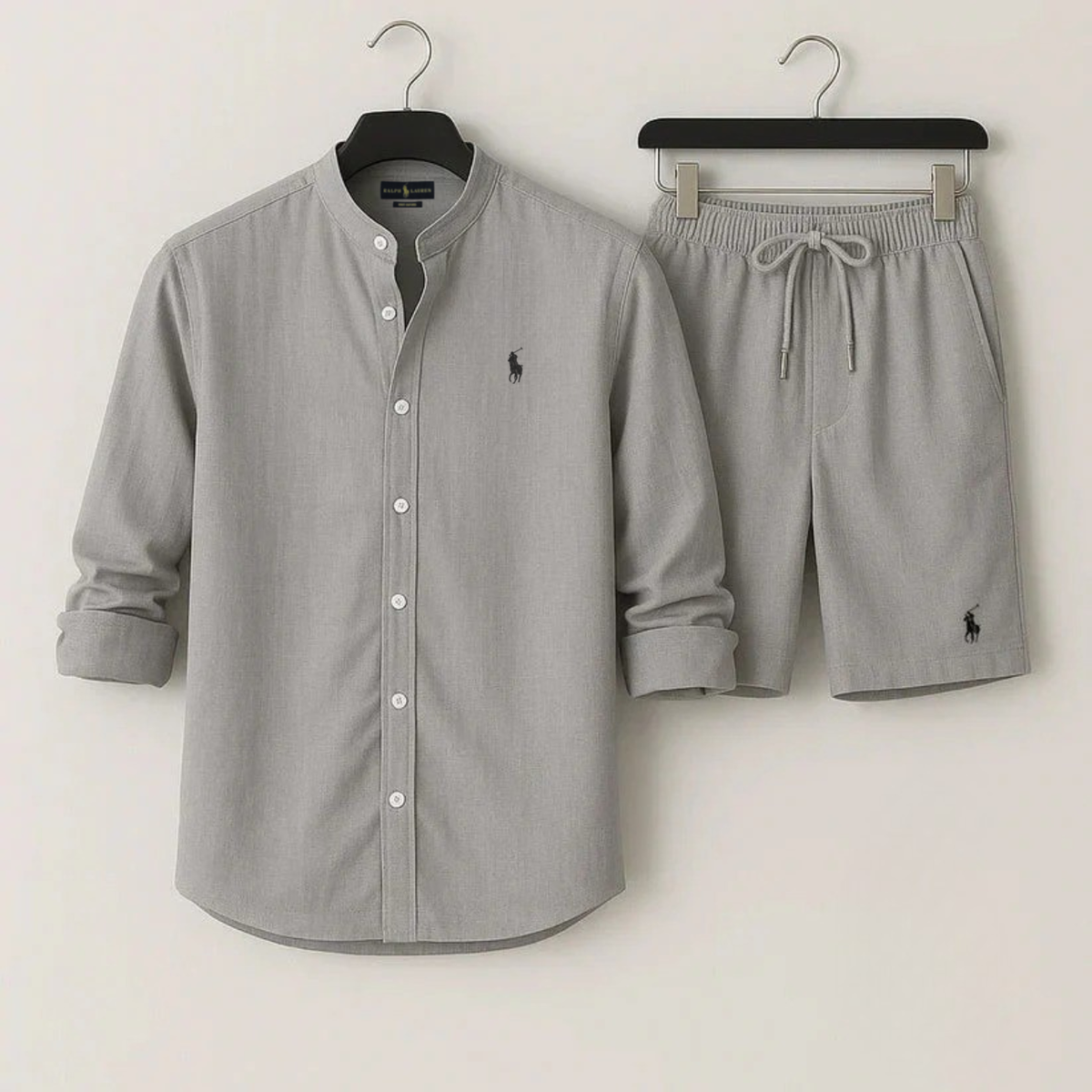 L.R Summer Shirt & Shorts Set - Clearance Sale