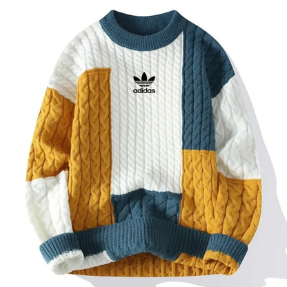 Retro Patchwork Pullover - CLEARANCE SALE
